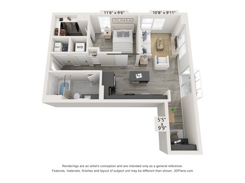 601 N 12th St Studio-2 Beds Apartment for Rent - Photo Gallery 41